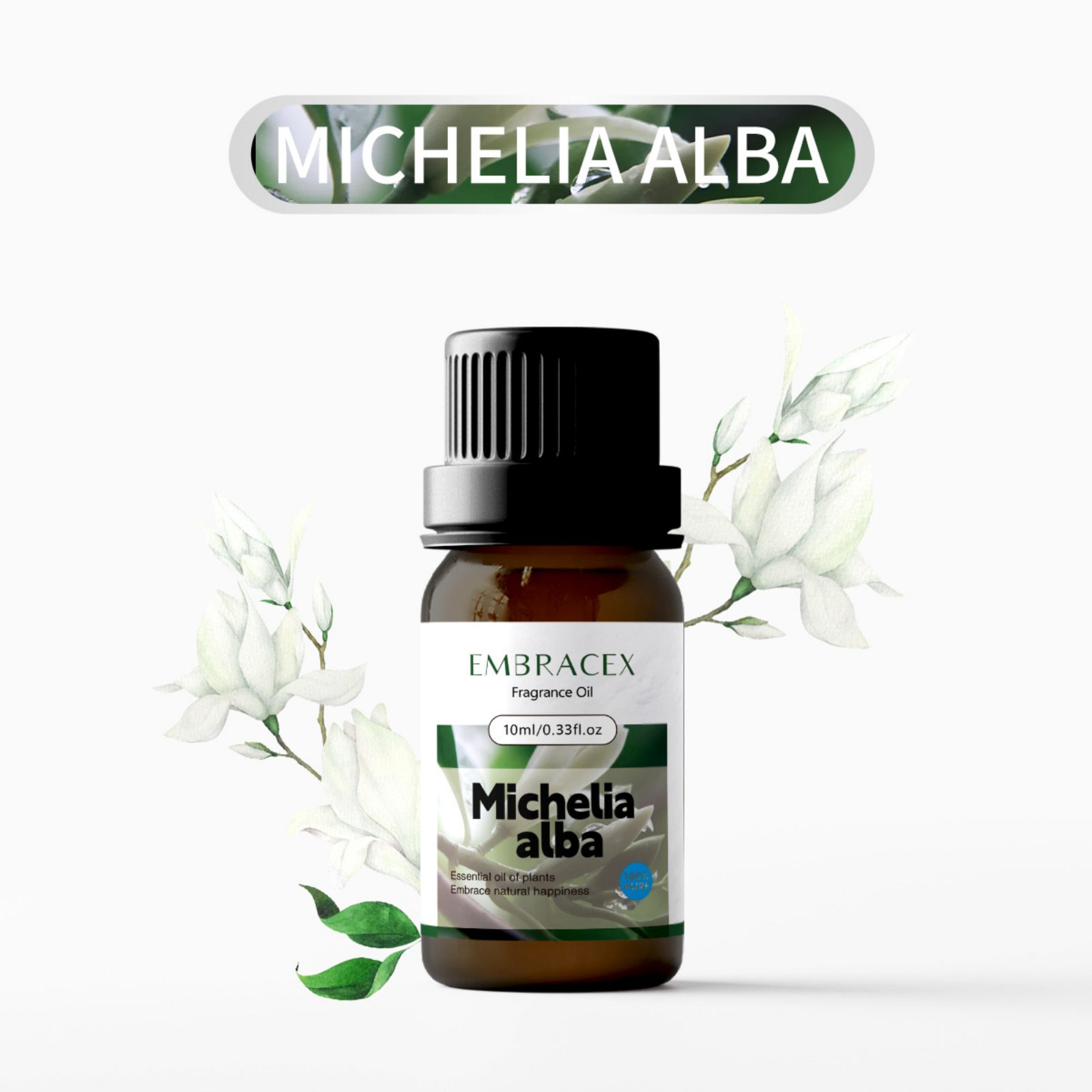 Candle Supplies Essential Oils - น้ำมันหอมระเหยมิเชเลีย อัลบา 10 มล. กลิ่นดอกไม้ น้ำมันหอมระเหยสำหรับปรับอากาศในรถยนต์