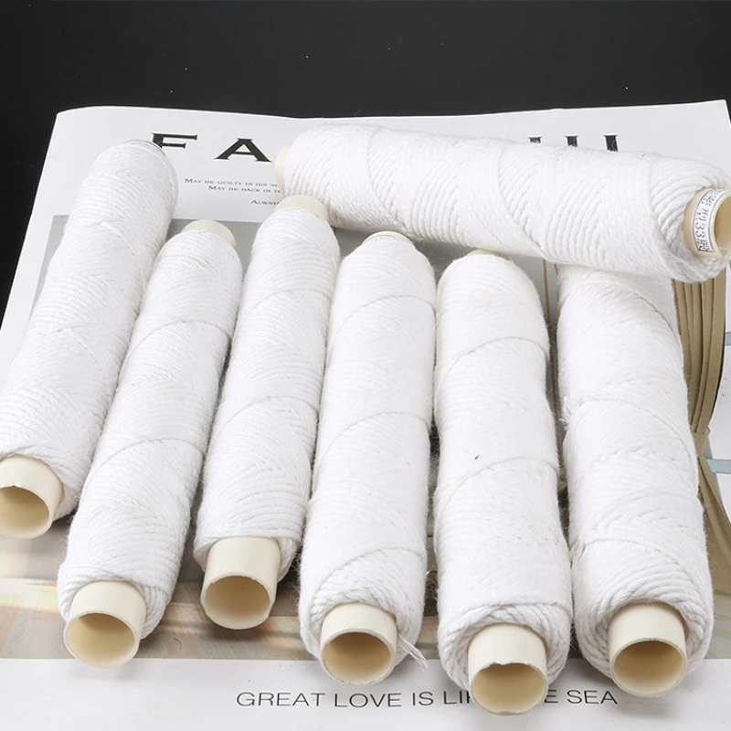 Candle Wax Scale - 30 เมตรเทียนด้าย/Wax Core/ด้ายฝ้ายเทียน/DIY Handmade เทียนทําอุปกรณ์