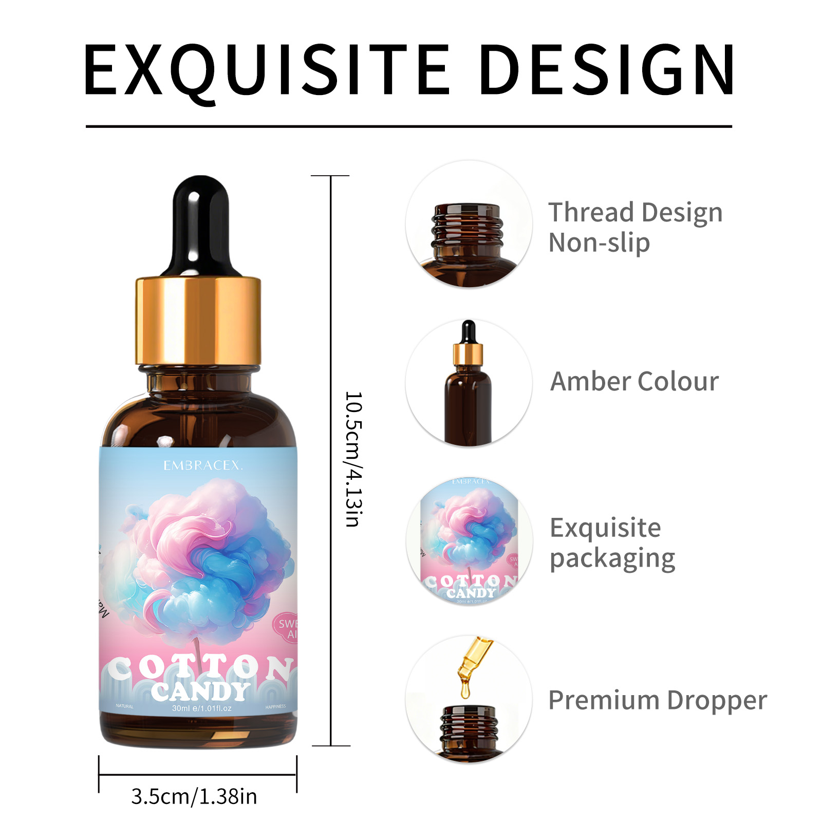 น้ำมันหอมระเหยคอตตอนแคนดี้ 30  - Candle Supplies Essential Oils บทวิจารณ์และราคา