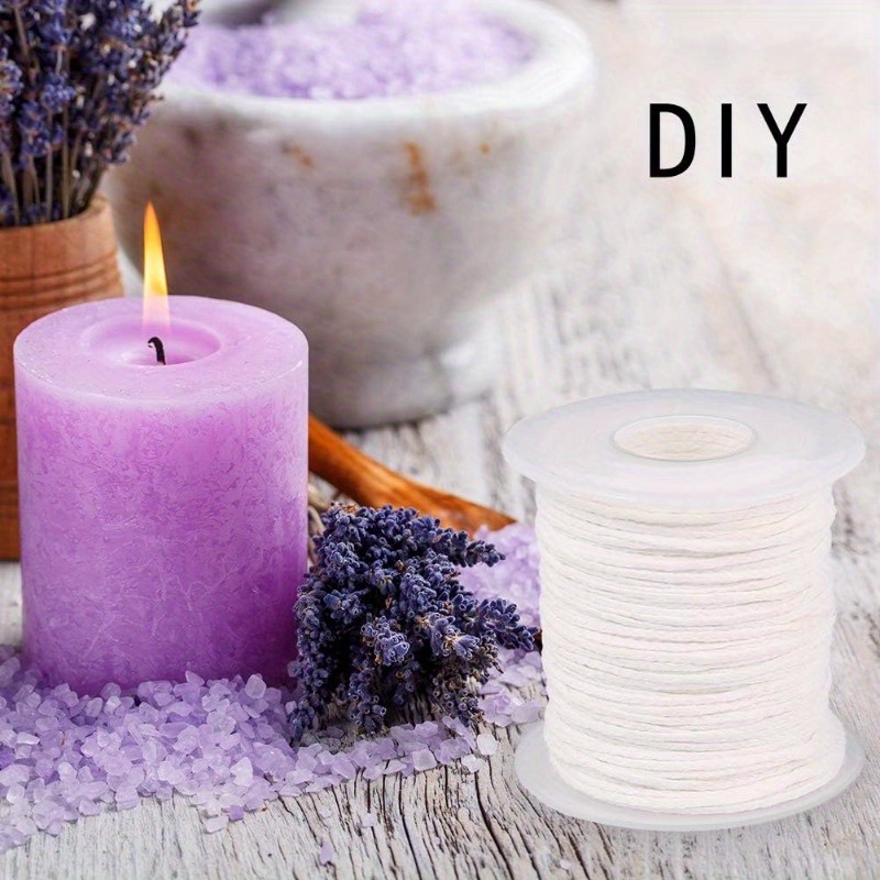 1PC 61 เมตร/ม้วนเทียนสีขาว Wic - Candle Wax Scale บทวิจารณ์และราคา